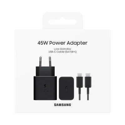 شارژر دیواری 45 وات سامسونگ مدل EP-T4511 Low Standby به همراه کابل USB-C به طول 1.8 متر - تصویر 3