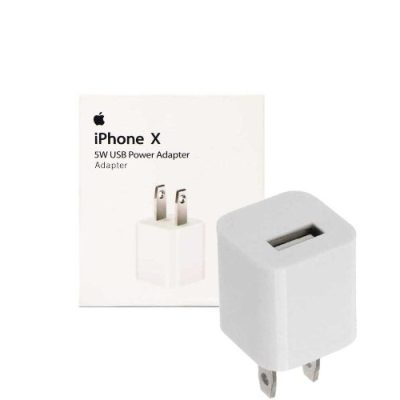 شارژر دیواری مدل iphone x به همراه کابل تبدیل لایتنینگ - تصویر 3