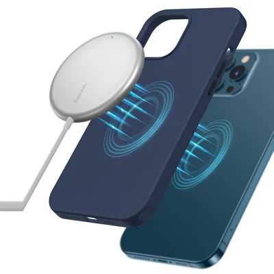 شارژر بی سیم باسئوس مدل Simple Mini Magnetic Wireless Charger WX01-JKF - تصویر 3